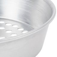 American Metalcraft A90082SP 8" x 2" Super Perforated Standard Weight Aluminum Tapered / Nesting Pizza Pan