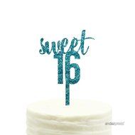 Andaz Press 5th Birthday and Anniversary Acrylic Cake Toppers, Pink Glitter, Number 5, 1-Pack N22