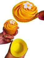 40 piece Cupcake Baking kit, Great Baking Set and Gift Ideas, Cutest Colorful Silicone Bake Cookie Set for Kids... N3