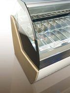 VENTURA L II ZIP Gelato Ice Cream Showcase Display Freezer / Gelato Machine Z9 (5 Liter Pan / 18 Flavors) N8