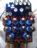 Nobsound&reg; Luxury 6J1*10 Valve Audio Hifi Stereo Pure Tube Headphone Preamplifier Assembled Board Diy N5