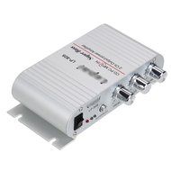 BQLZR 12V 50W LP-808 Mini Hi-Fi Stereo Audio Amplifier For Car Motorcycle Motorbike