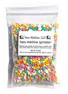 Easter Pastel Egg Bunny Rabbit Duck Baby Chick Sprinkles Quin Edible Decorations 8 Ounces Oz by Volume
