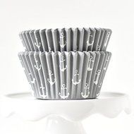 Anchor Gray BakeBright Greaseproof Cupcake Liners