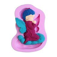 Dachun Baby Angel Wing Fondant Silicone Sugar Craft Mold, Mini N2