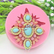 Anyana Jewel Silicone Fondant Mold Cake Decorating Pastry Gum Pastry Tool Kitchen Tool Sugar Paste Baking Mould... N4