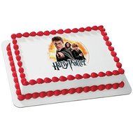 1/4 Sheet - Harry Potter Birthday - Edible Cake/Cupcake Party Topper!!!