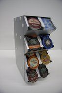 Two Bad Cats G35H6W0C Storage Display Rack for Keurig Single serve cup, Holds 114 Single serve cup N12