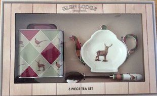 Spode Glen Lodge 3 Piece Tea Set N2