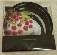 NewlineNY Stainless Steel 3 Sizes Round Molding Plating Forming Cake Mousse Rings, Set of 3 N5