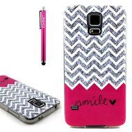 Galaxy S5 Case, Firefish [Clear Drop Protection] [Shock Absorbent] [Soft Bumper] Stylish Elegant Flexible TPU... N7