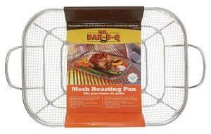Mr Bar B Q 06805X Stainless Steel Mesh Roasting Pan