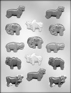 CK Products Wild Animal Assortment Chocolate Mold