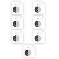 Blue Octave BDW52 In Wall Speakers 2 Way Home Theater Surround Sound 7 Speaker Set