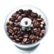 PuTwo B0140MSTO2 Coffee Grinder Burr Stainless Steel with Ceramic Hand Crank, Black N15