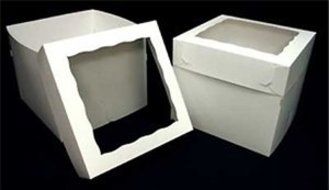 Golda's Kitchen Cake Box - 12 &times; 12 &times; 10 - Window