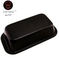 N J Z Y Nonstick Bakeware 8-Inch x 4-Inch Loaf Pan,black