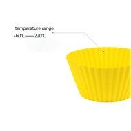 Ambermars Silicone Baking Cups Cupcake Liners Muffin Cake Molds Sets Reusable and Nonstick Chocolate Holders/truffle... N2