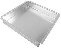 Allied Metal SQ15152 Heavy Weight Aluminum Square Baking/Pizza Pan, 15 by 15 by 2-Inch