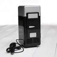 Bheema Mini USB LED PC Fridge Refrigerator Drink Cans Food Cooler Warmer ES9P - Red