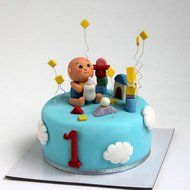 6pcs Fondant Cake Icing Mold Sugarcraft Decoration 3D Children Body Parts N9