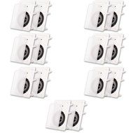 Acoustic Audio CS-IW620 In Wall 6.5" Speaker 7 Pair Pack 2 Way Home Theater 3500 Watt CS-IW620-7PR