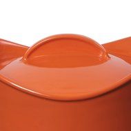 Rachael Ray Serveware Lil&rsquo; Saucy Squares Stoneware Dipping Cups Set, Yellow N2