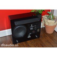 DLS Audio Flatsub Midi Black 8" Digital 150 Watts Active Subwoofer 8inch 150W N2