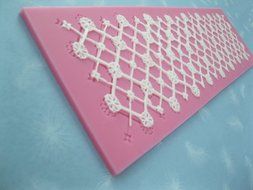 Anyana Fondant Silicone Mould Damask Muffin Cake Decorating Tool Flower Baking Mat Cook Gum Pastry Tool Kitchen... N6