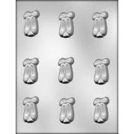 3 Pack, Ballet Shoes Chocolate Mold