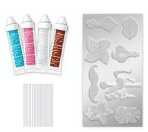 Skyrocket Toys Candy Craft Chocolate Pen Treat Kit - Chocolatey Pops N3