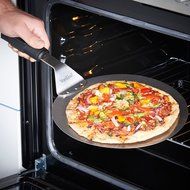 VonShef Stainless Steel Pizza Peel, Cake Lifter, 10 Inch Diameter - For Cakes, Pizzas, Pies,Tarts