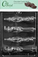 Cybrtrayd H161 Halloween Chocolate Candy Mold, Scary Witch Pretzel Pop