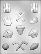 CK Products Sports Assortment Choc Mold