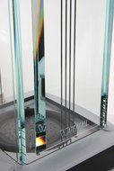 Waterfall Audio "Niagara" Diamond Glass Floor Standing Loudspeakers - Pair (Old Version) N3