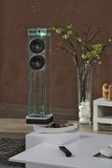 Waterfall Audio "Niagara" Diamond Glass Floor Standing Loudspeakers - Pair (Old Version) N4