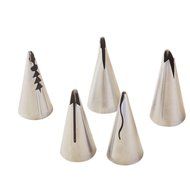 Set of 5pcs Russian Tulip Icing Piping Nozzles Tips Pastry Cake Decorating Baking Tools