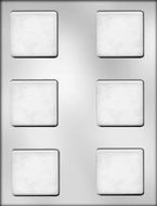 CK Products 2-1/8-Inch Plain Rectangle Chocolate Mold