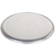 American Metalcraft HC90672 6" x 2" Hard Coat Anodized Aluminum Tapered / Nesting Pizza Pan N3