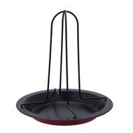 AMYAMY Vertical Roaster Chicken Cooker/ Vertical Meat Poultry Chicken Turkey Roaster for Home and Outdoor N2