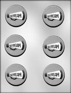 CK Products 2-1/8" Megaphone Choc Mold