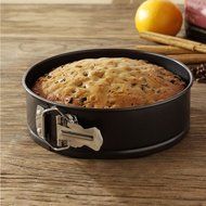 BakeWarePlus Nonstick Carbon Steel 9 Inch Springform Cake Pan