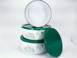 Corelle Bowls- Corelle - Bamboo Leaf - Mixing Bowls - Kitchen Storage - Drinking Glasses - Corelle - Mixing Bowls... N4