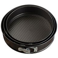 3 Piece Non-Stick Springform Cake Pan Set N3