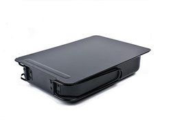 Lysport Carbon Steel Stovetop Grill Smoker Set