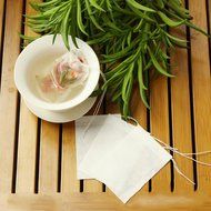 SHZONS 100pcs/Pack Disposable Tea Filter Bags,Heat Seal Filter Paper Tea Bags Infuser with Drawstring for Loose... N4