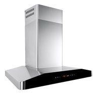 AKDY 30" Kitchen Stainless Steel Range Hood Wall Mount w/ Touch Control Panel Dual LED Lights 3 Baffle Filters N2