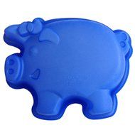 FLY 2Pcs Pig Shape Non-Stick Silicone Cake Mold Fondant Sugarpaste Baking Mold
