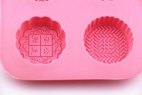 Cherryard 6-Cavity Silicone Mooncake Molds Cake Molds Handmade Soap Molds,Home Baking Molds N2