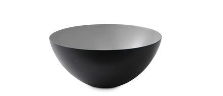 Krenit Round Edge Steel Bowl, 16cm Diameter, Turquoise